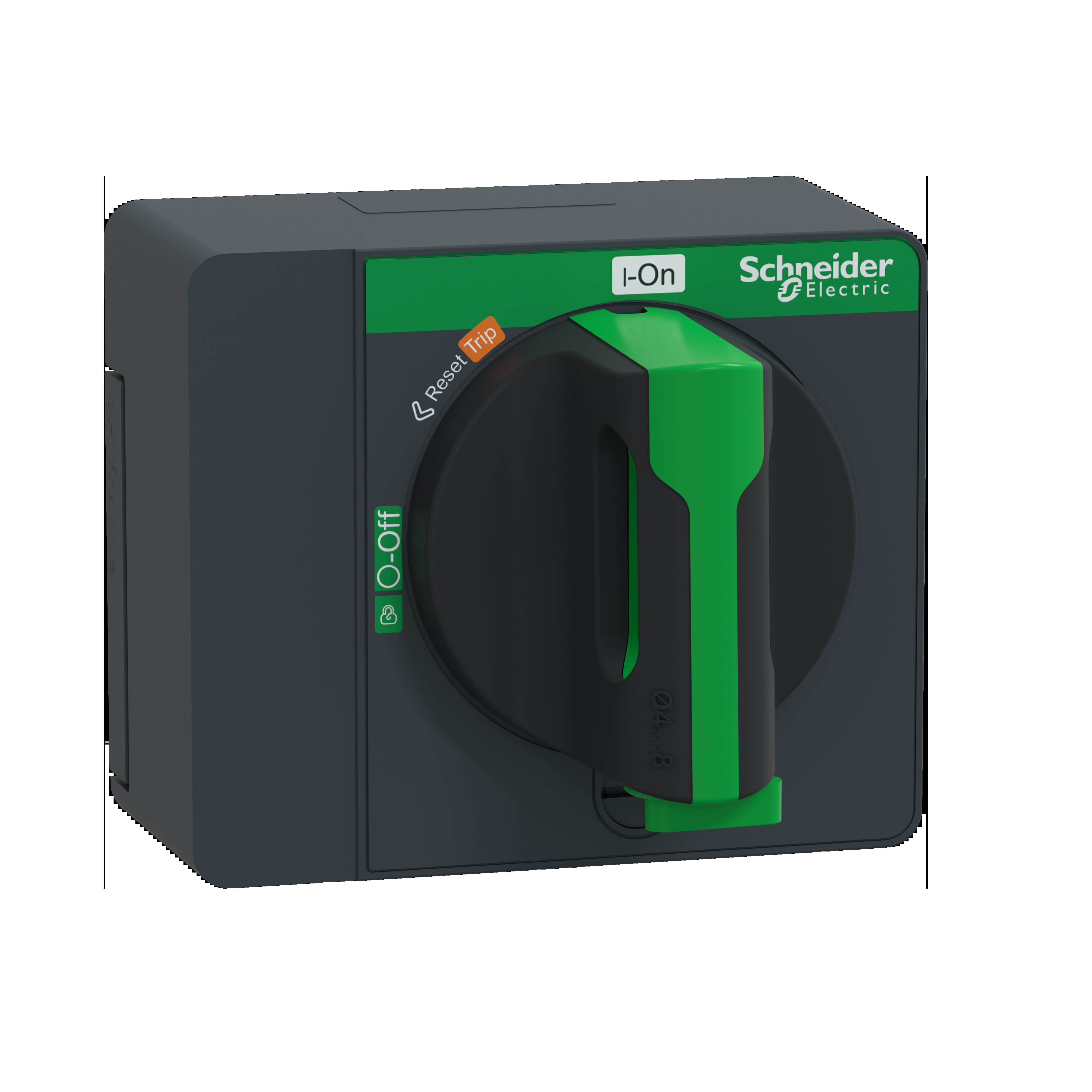 Schneider Electric - Dreiehåndtak direkte sort NSXm LV426930T