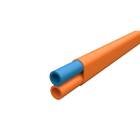 Melbye - Fiberrør DBB 2x14/10mm Orang