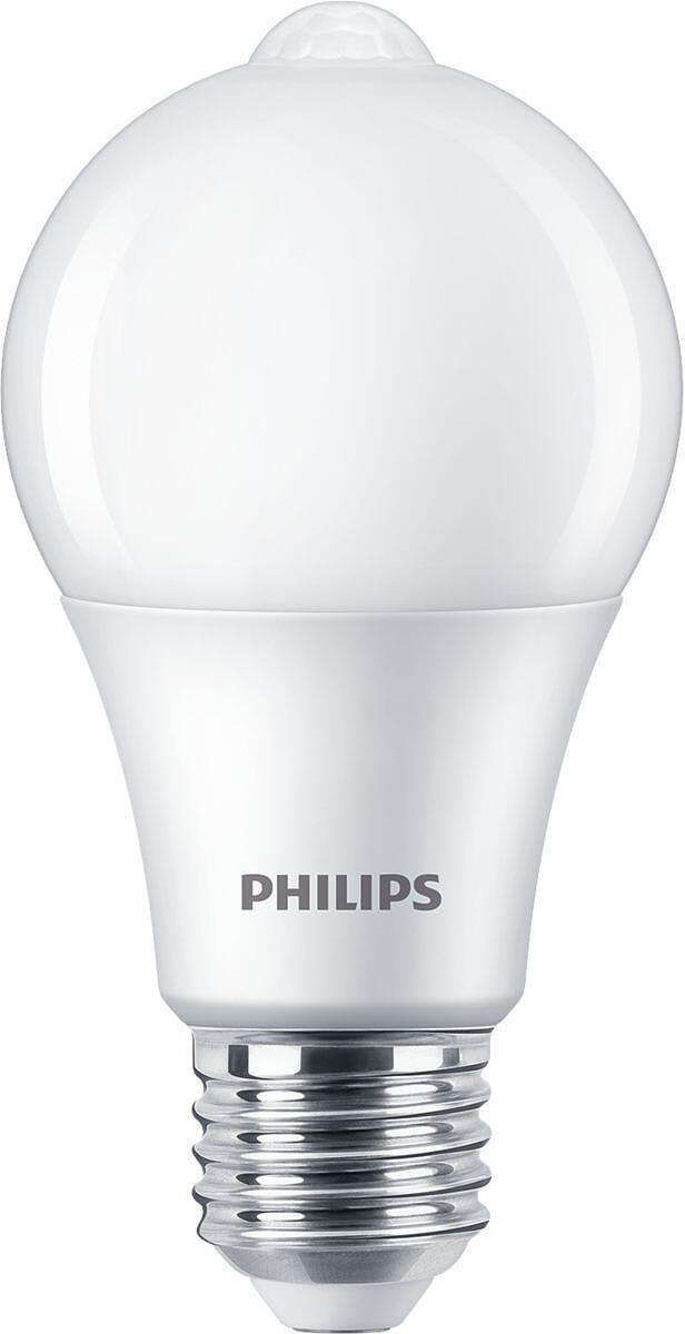Philips - LED SENSOR 60W A60 E27 WW FR STK