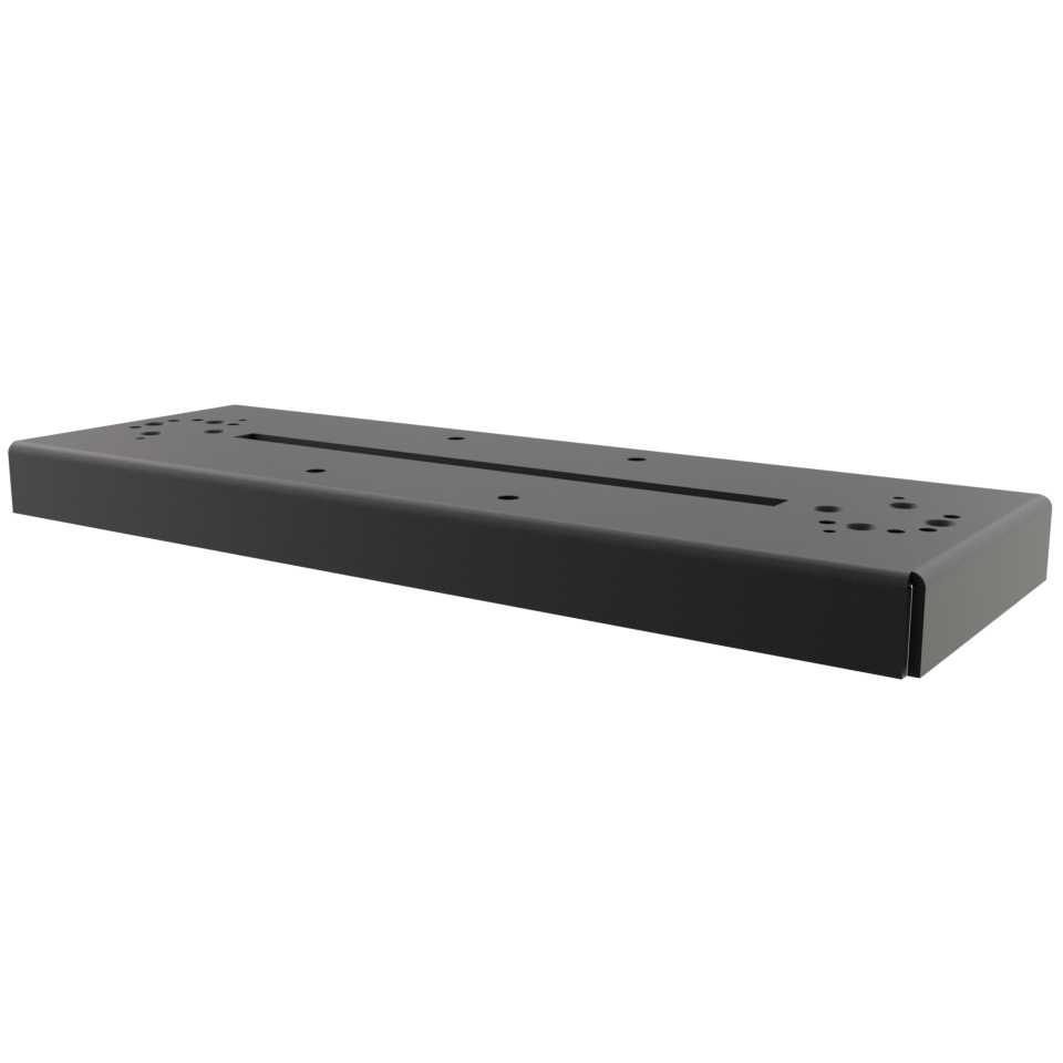 Q-Light - ONEPOLE Lysbrakett Duo Passer til 2stk AC LED modul