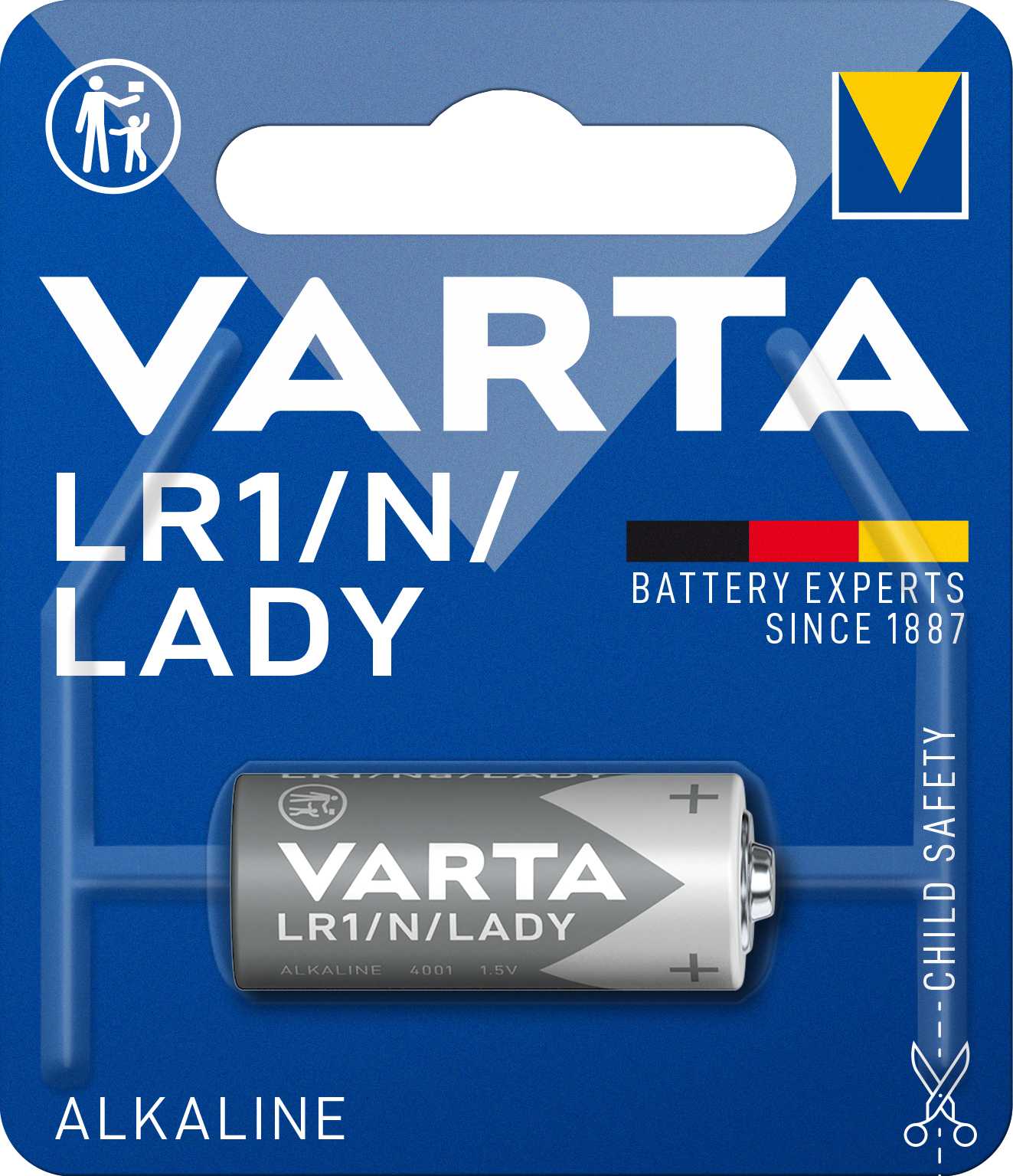 Varta - BATTERI LR01 1,5V ELECTRONICS 4001  1PK O.NR:4001101401