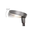 SG Armaturen - CircLED Multi Lens 2 Grå 31W, 3950lm, KL II, 4000K, ADJ 5-17°, RaZ70, SDCM3, IP66, IK09