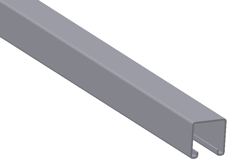Øglænd system - UNO Skinne U-41-1 SS 3 METER