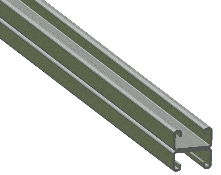 Øglænd system - UNO Skinne U-21-2 SS 6mtr