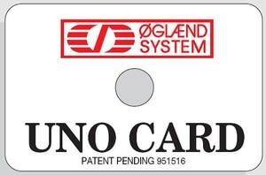Øglænd system - UNO Card D 104