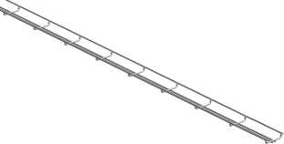Wibe Group - Nettrenne mini B30-U, 46/15mm, Wibe, SF, syrefast, 2m