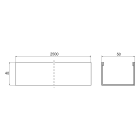 Wibe Group - B6/50 Telerenne L=2,5m Fzs