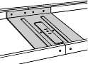 Wibe - UPERFORERT KABELRENNE W1/40, 70MM, WIBE, FZS, SENDZIMIRFORSINKET HVIT GL 30, 2M