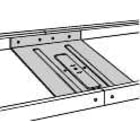 Wibe - UPERFORERT KABELRENNE W1/40, 200MM, WIBE, SENDZIMIRFORSINKET HVIT GL 30, 1.8M
