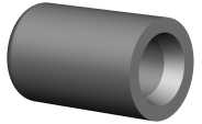 Wibe - B32 Plastkn. 6mm flammesik. (1