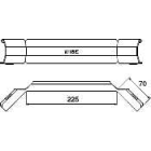 Wibe - 14 ZP HVIT AVGRENINGSSTYKKE