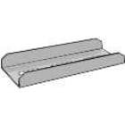 Wibe Group - BÆREJERN/SKJØT W7/40, 40MM, WIBE, FZS, SENDSIMIRFORSINKET HVIT GL 30
