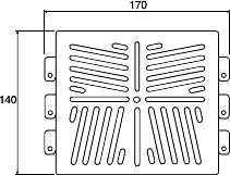 Wibe - B5 Montasjeplate Mini Fzv
