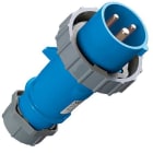 Mennekes - Plugg 16A3p230V IP67 nikkelbelagt legering, havbruk