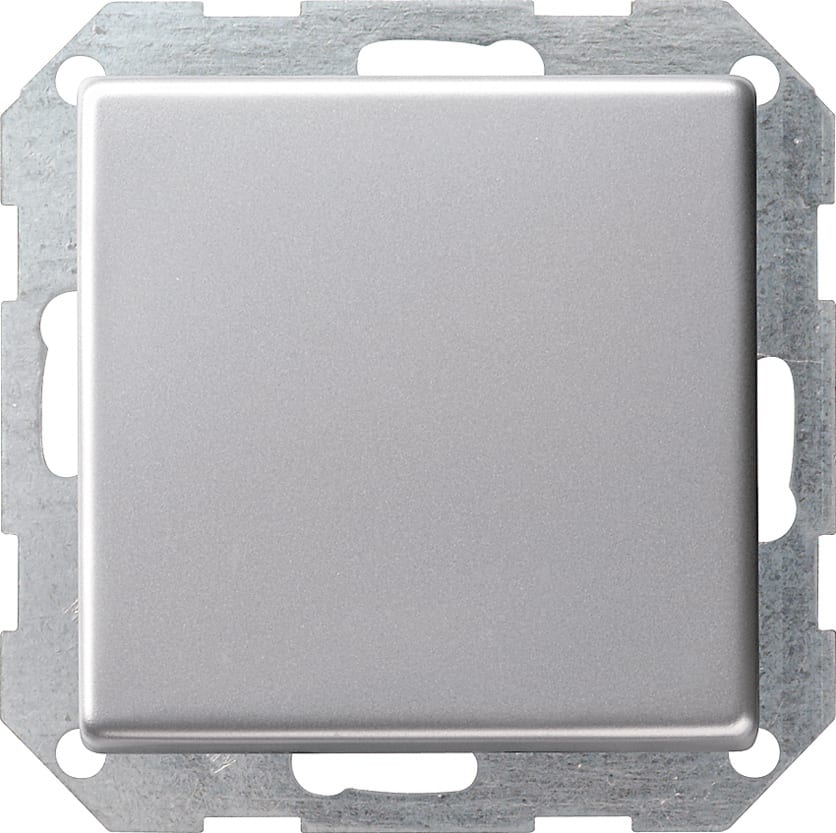 GIRA - Trykkbryter Mellomvender Gira E22 aluminium