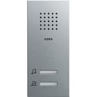 GIRA - Påvegg ringeklokke System 55 aluminiumsfarget