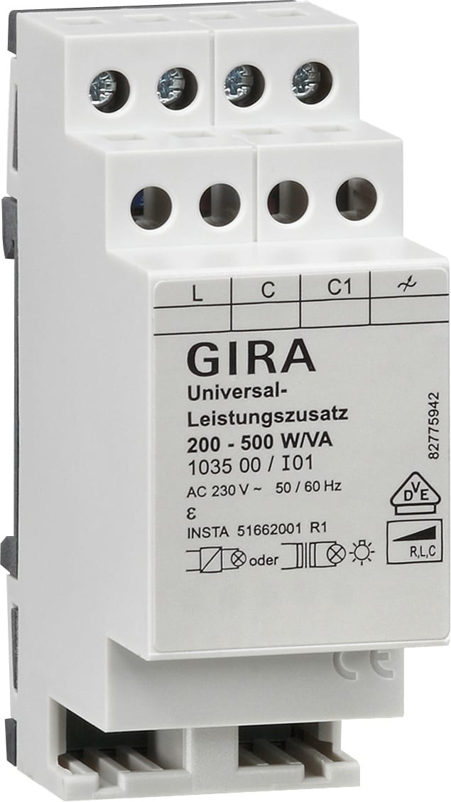 GIRA - Effektmodul Universal 500W for tavlemontering