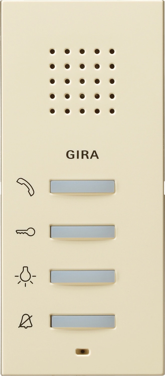 GIRA - Svarapparat Påvegg System 55 kremhvit