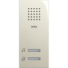 GIRA - Påvegg ringeklokke System 55 kremhvit