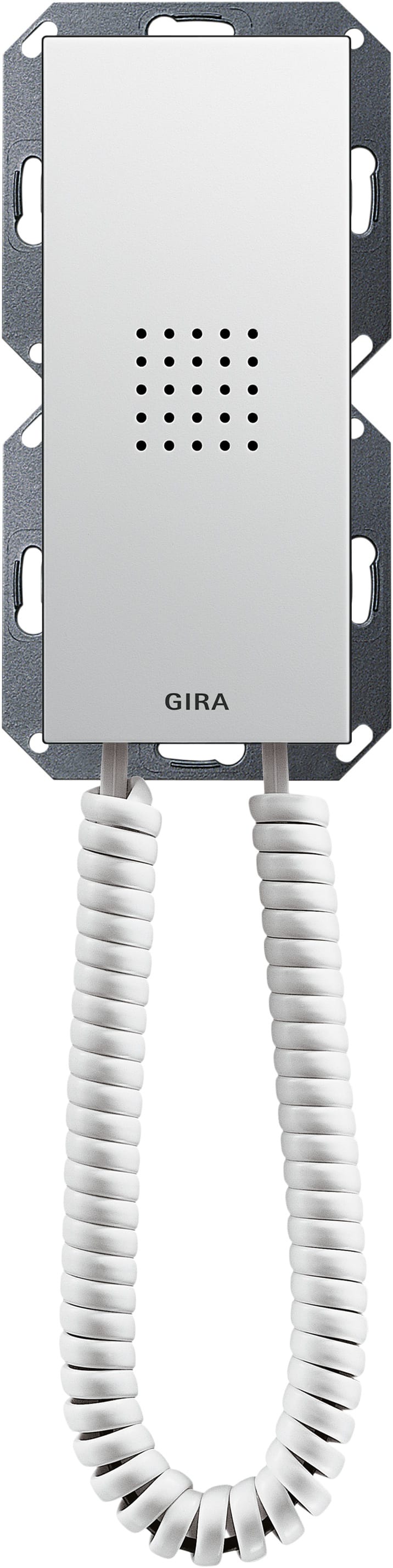 GIRA - Svarapparat Tlf.rør System 55 renhvit