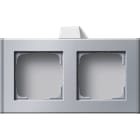 GIRA - PROFIL 2-HULL HORISONT. ALU