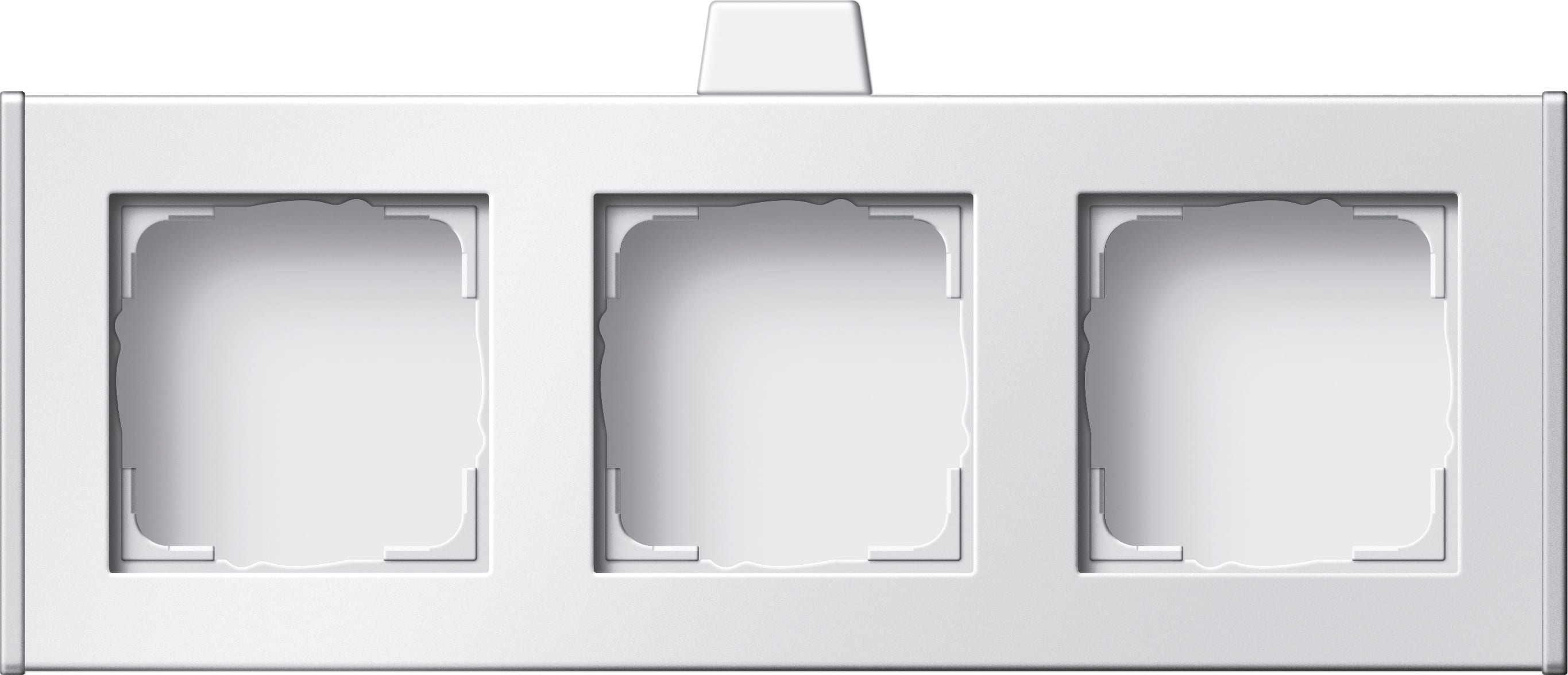 GIRA - PROFIL 3-HULL HORISONT HVIT