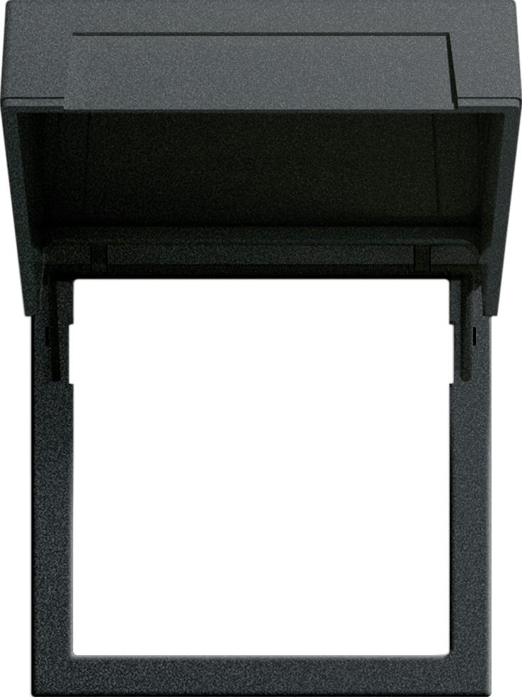 GIRA - Montasjeramme m/lokk System 55 antrasitt