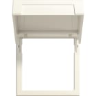 GIRA - Montasjeramme m/lokk System 55 kremhvit