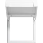GIRA - Montasjeramme m/lokk System 55 hvit