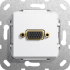 Function - VGA Overgangskabel Innsats renhvit