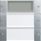 GIRA - Vippesett 2x Plus MF System 55 klar/f. aluminium