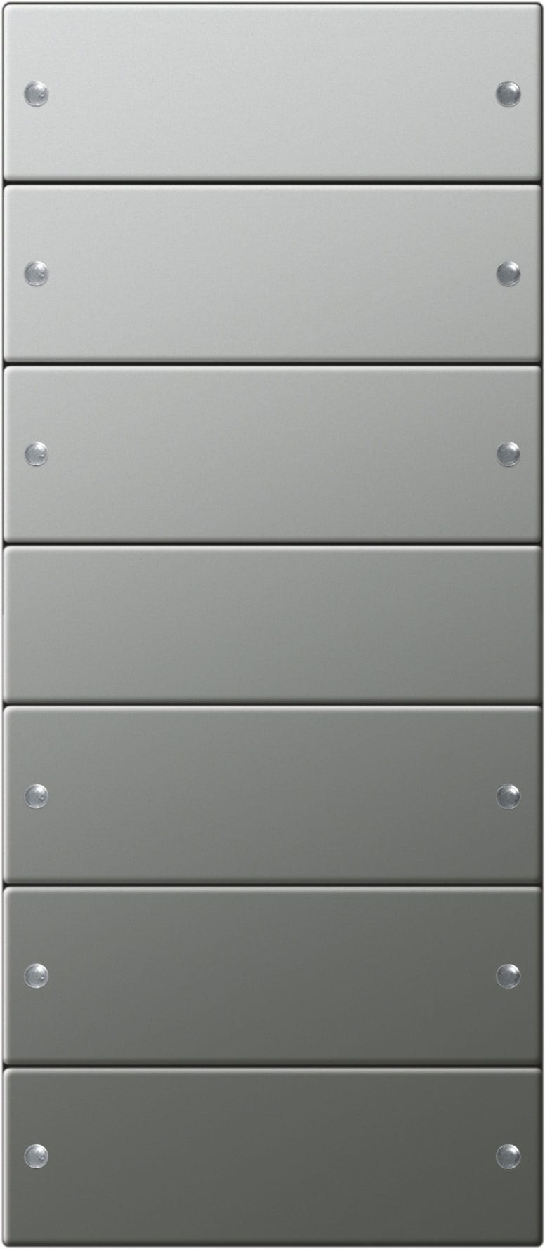 GIRA - Vippesett 6x Gira E22 edelstål