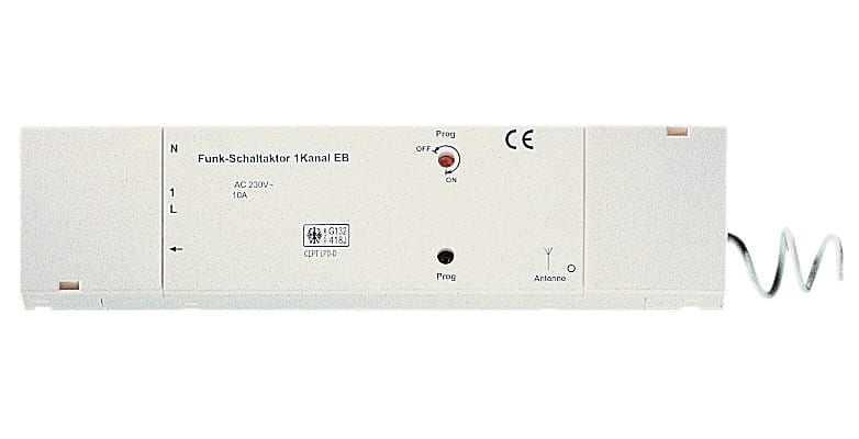 GIRA - Relémodul Innbyggingshus Funk buss hvit