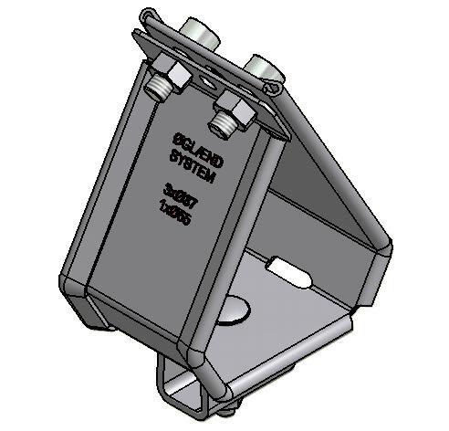 Øglænd system - SmartCleat for Ø32 SS Trefoil