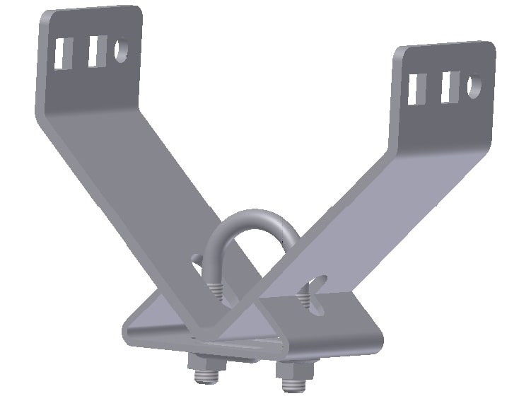 Øglænd system - Kombibrakett S-TOE SB-RO-WI-2 HDG