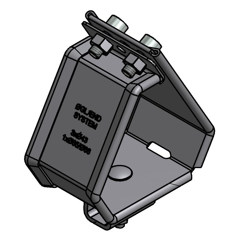 Øglænd system - SmartCleat for Ø40 SS Trefoil