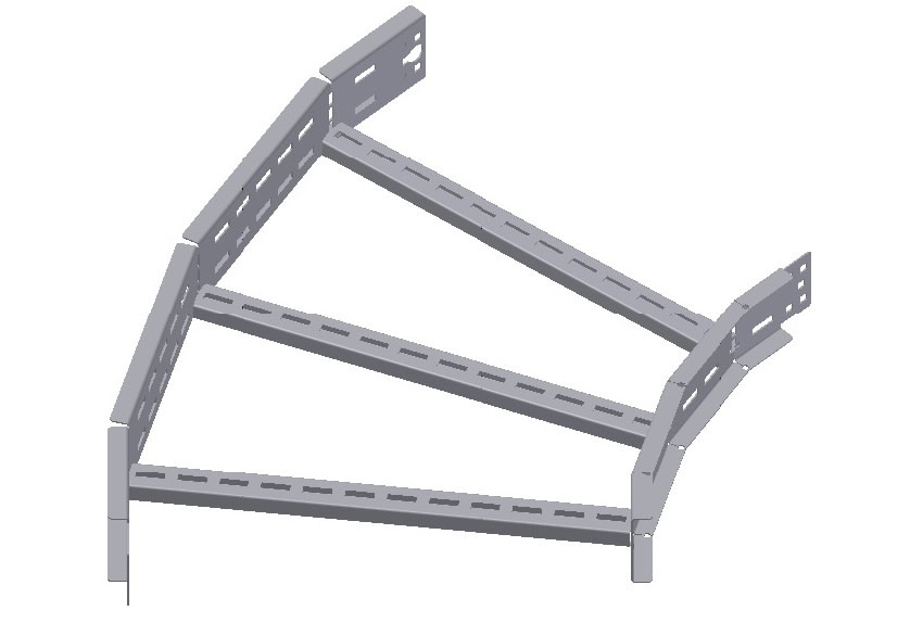 Øglænd system - BEND OE100-45-300 R600 HDG