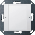 GIRA - Ringeknapp 1x Svarapparat System 55 transparent hvit