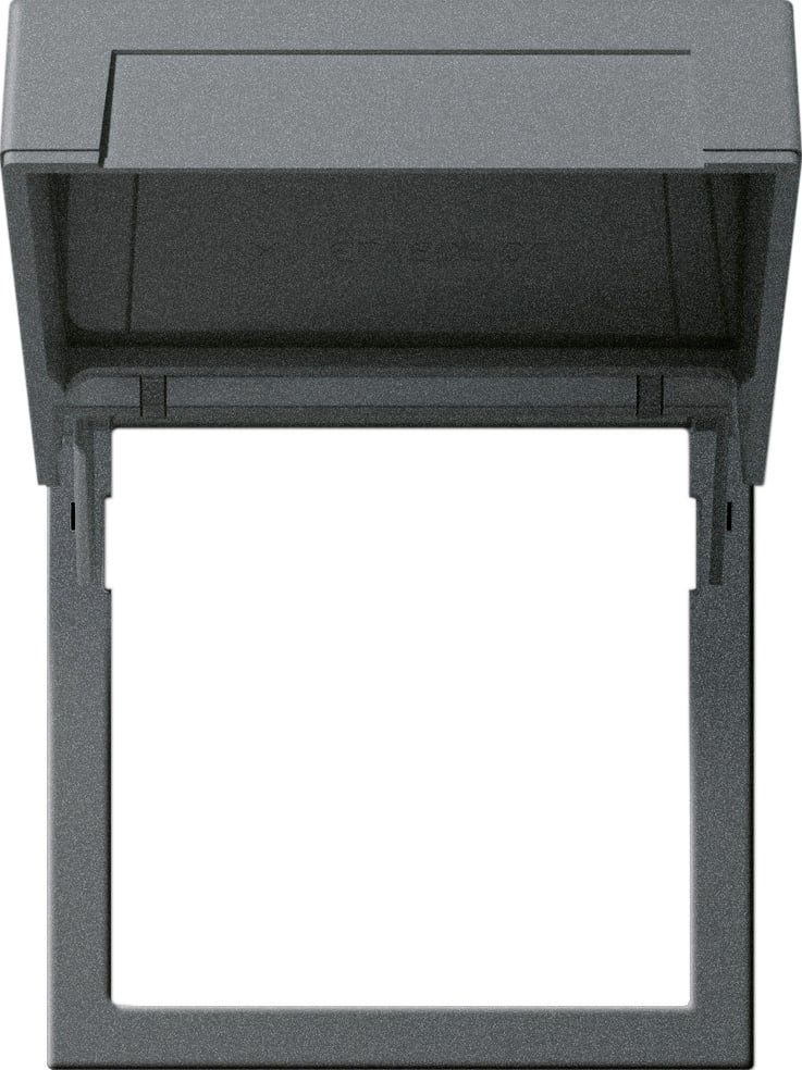 GIRA - Montasjeramme m/lokk Gira E22 aluminium