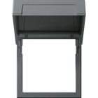 GIRA - Montasjeramme m/lokk Gira E22 aluminium