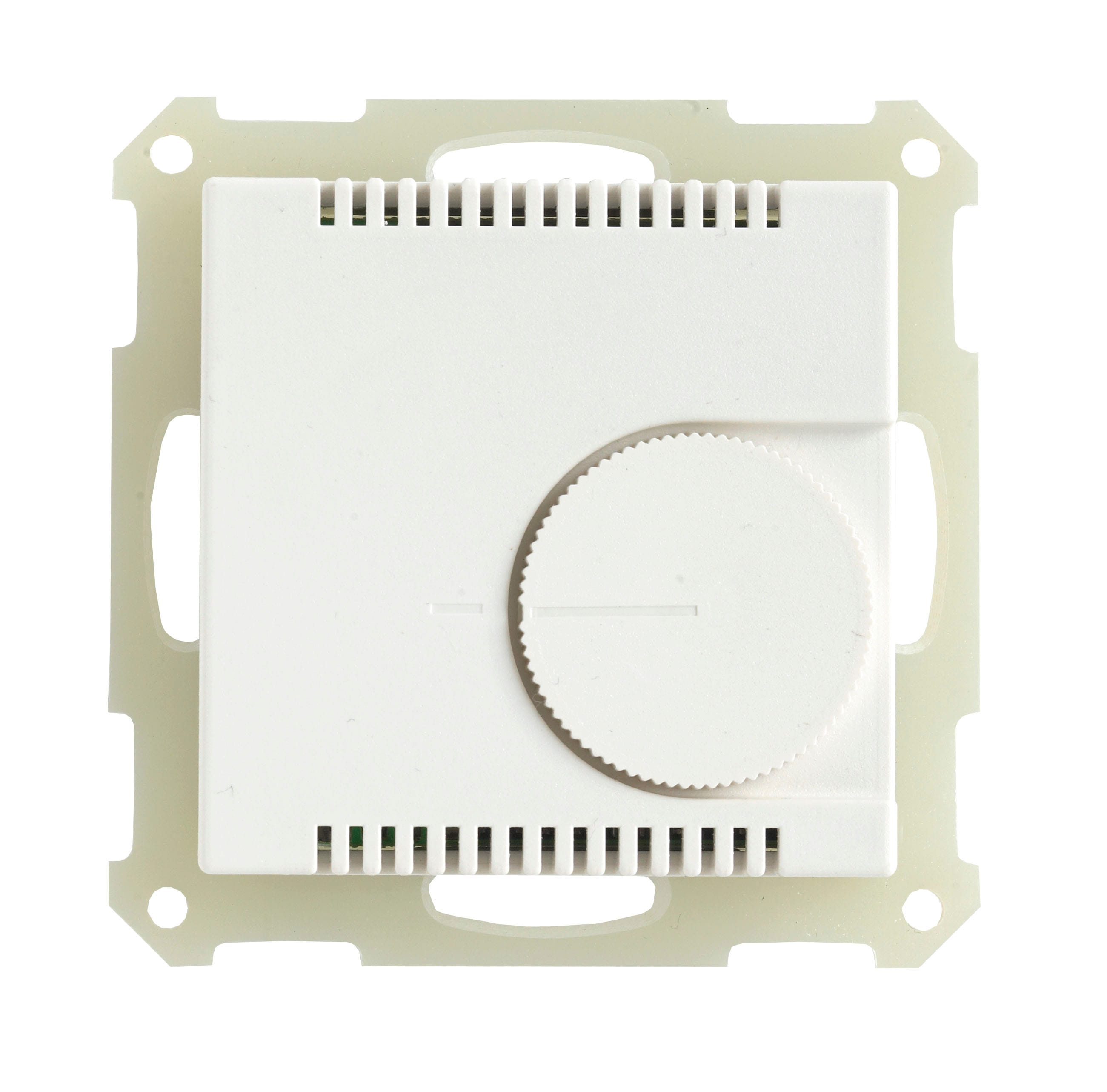 Function - KNX termostat innfelt med integrert bustilkobling med ratt