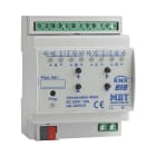 Function - KNX persiennerelé 4K 10A 230V for styring av persienner og markiser. Tavlemontert.