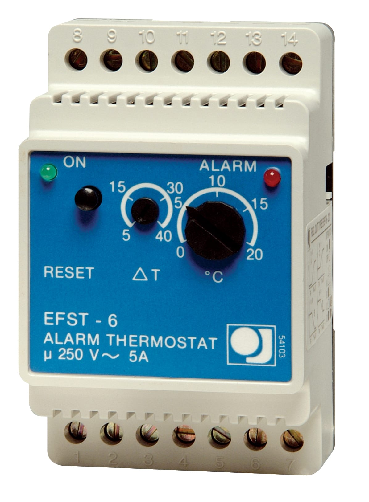 Function - OJ1198 Termostat frostsikring, EFST-6-1221