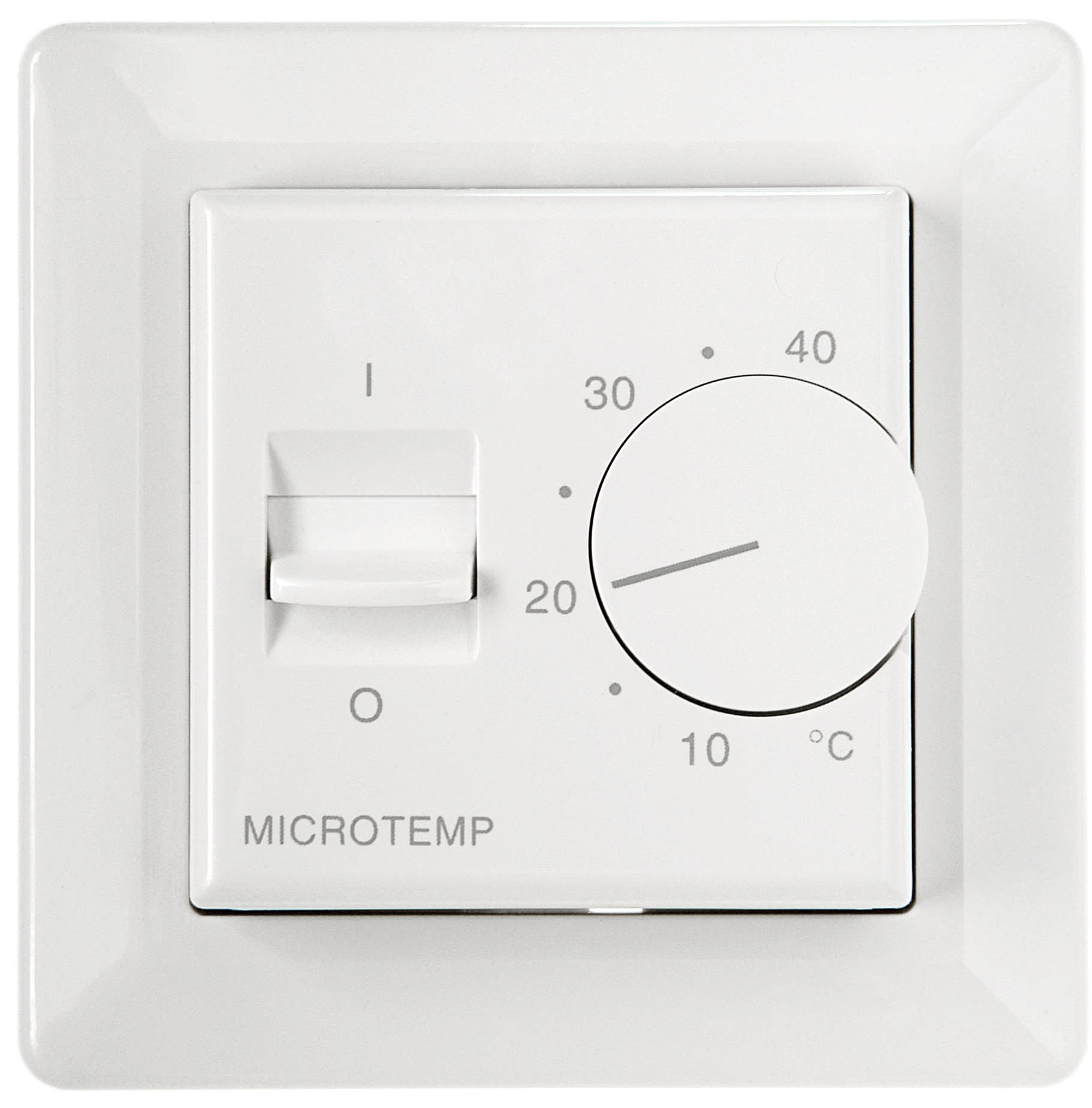 Function - Termostat MEC-1991, lydløs, 1000W og gulvføler