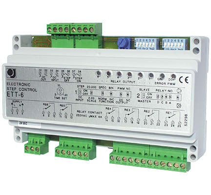 Function - TRINNKOBLER ETT-6 11 230V/50