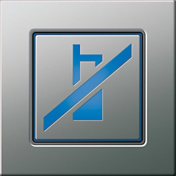 GIRA - Orienteringslys LED mobiltlf.forbud Gira E22 edelstål