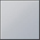 GIRA - Bryter 1 polet/ endevender. Farge aluminium.