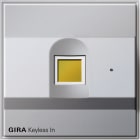 GIRA - Gira Keyless In Fingerprint Gira TX_44 (VT I) aluminiumsfarget