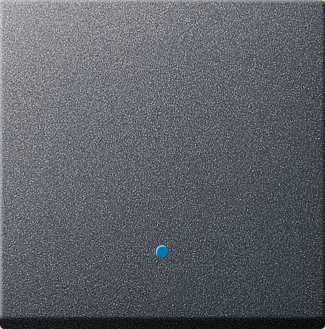 GIRA - System2000 påsats Touch bryter System 55 antrasitt