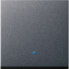 GIRA - System2000 påsats Touch bryter System 55 antrasitt